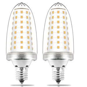 LEDd E17 S 80W` 񒲌^ a17mm F NA^Cv Ή 10W ȃGl VfA XC^ gd Lhd ledƖ {PSEF؍ (dF, 2 pcs)