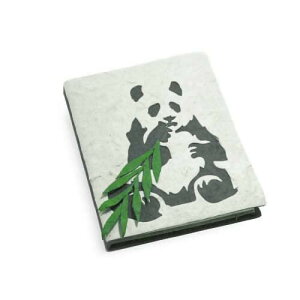 POOPOOPAPER ~jW[i p_ m[gubN GVJ  킢   v[v[y[p[ (Panda Sitting)