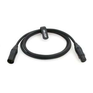 ZBLZGP XLR 4sIX - XLR 4sXdP[u Jj^[ Godox VL150 VL200 VL300 LEDƖp(IWi4sXLRP[uA3M)