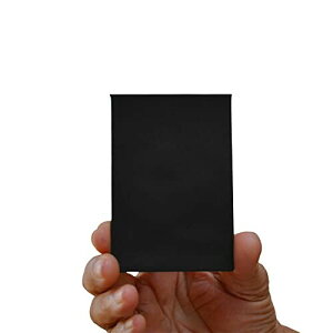 MilesMagic Magician's Set of 10 Ghost Envelopes Gimmick Predict any Card, Name, Number, Drawing etc Perfect Mind Reading Utility Magic Trick, Black