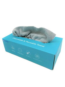 TOMOE マイクロファイバー クリーニング クロス タオル 布巾 再利用 20枚入り 220×220mm 掃除 清掃 洗車 メンテナンス (グレー, 1)