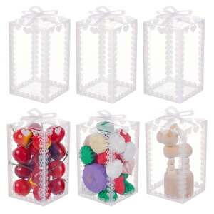 BENECREAT 28 vX`bNP[X [X{ 6x6x10.5cm Mtg{bNX NA ܂݃{bNX PVC   LO  p[eB[