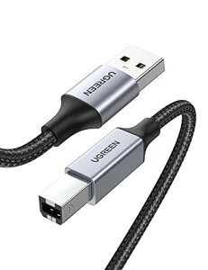 UGREEN v^[P[u 3m USB2.0 Type B P[u ϋv iC҂ Canon/Epson/Brother/HPȂǂ̃v,XLi[,sAm,DAC ɑΉ ̂قUSB(B^Cv)@