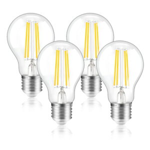 FLSNT LEDd E26 100W` GW\d 8W 2700K 1521lm tBg VfAp g ͋C F Lz^Cv 񒲌^Cv PSEF؍ς 4