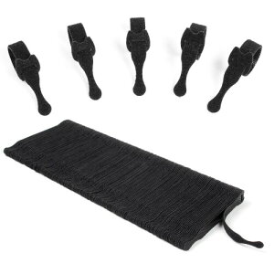OneLeaf �ė��p�\�ȃP�[�u���^�C 180�� �u���b�N ���߉\ 4�C���` �R�[�h�����^�C ���ړI �t�b�N���[�v �P�[�u���Ǘ� ���C���[�^�C �ƒ� �I�t�B�X �f�[�^�Z���^�[�̐���