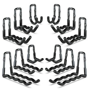 laofeei ��̌^�K���[�W�t�b�N �c�[���t�b�N �H�� �Ǌ|��12�Z�b�g �K���[�W�p �I�[���C�������ōX�ɑω׏d10kg���₷ �͂����A���]�ԁA�z�[�X�A�X�R�b�v�A������@�Ȃǂ̓�����[�i��