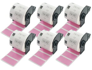 BETCKEY M DK-1209 uU[ Mx v^[ [ ݊ xV[ BROTHER 62x29mm 800 QL-550 QL-650TD QL-700 QL-800 QL-820NWBɑΉ 6 sN