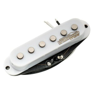 Wilkinson Mシリーズ 高出力アルニコ5 ストラトギターブリッジ用ピックアップ、ホワイト