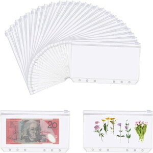 25�� �o�C���_�[�|�P�b�g, BetterJonny A6 �T�C�Y 6 �� 6 �����O �W�b�p�[�t���o�C���_�[�|�P�b�g�h�� PVC���������N���A�o�b�O�t�H���_�������o�C���_�[ �����ւ� �����\ �������[ ���� ����