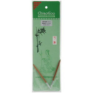 ChiaoGoo Circular needle bamboo 30cm 3.75mm patina - 1pc