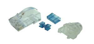 ���{���� Cat.6 ���W�����[�v���O�i24AWG�j �u�[�c�t 100�Z�b�g NSP624B(100)