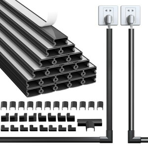 Mozawa zJo[ [Zbg 20{ P[uBJo[ R[hveN^[ ȒPݒu dP[uJo[ 40* 1.5*0.9cmiubNj