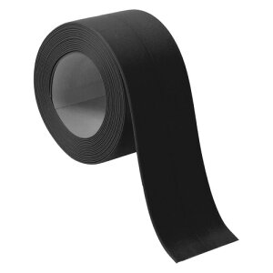 CAPASTEC 防水テープ 隙間テープ 防かびテープ マスキングテープ 補修テープ ?れ防止 折り目 風呂 浴槽まわり コンロの隙間テープ 化粧台 洗面台用 黒 320*3.8cm