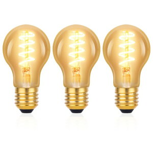 aurogeek LEDd E26 GW\d A60 ʓd` tBg 4W 300LM 2700K 30W` IV ͋C Ή g Lz y_gp 3