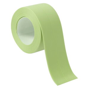 CAPASTEC 防水テープ 隙間テープ 防かびテープ マスキングテープ 補修テープ ?れ防止 折り目 風呂 浴槽まわり コンロの隙間テープ 化粧台 洗面台用 緑 320*3.8cm