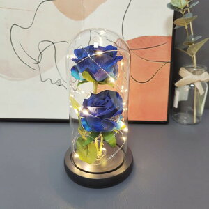 バラ 造花 枯れない花 薔薇 造花 フラワーライト LEDライト付き電池式 薔薇 花束 プレゼントバラ バレンタインデー 母の日 お祝い 誕生日 結婚記念日 クリスマス 新年 退職 お祝いに適用