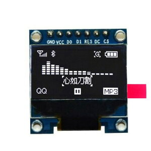 Hailege 0.96" SSD1306 SPI OLED LCD�f�B�X�v���C128X64 OLED 51 STM33 Arduino Raspberry Pi�p(�z���C�g�t�H���g)