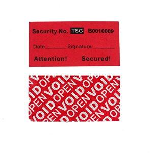 TamperSeals Group - 100  25×50 mm S] Jh~ 󃉃xEh~pZLeB V[EVOID S??