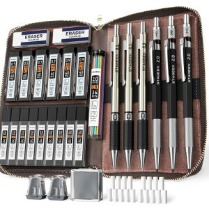 STAGEEK �V���[�v�y���V���Z�b�g ���U�[�P�[�X �������}�p�V���[�y�� 0.5�A0.7�A0.9& 2.0mm �V���[�v�c�t���iHB 2H 2B 4B�J���[�j�A�[�g �X�P�b�` �f�U�C�� �V���[�y�� ���z ��H ���蕨 �v���[��