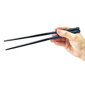 天然木 日本製 おはし 高級 和柄 モダン 木箸 箸 すべり止め 家庭用 (八角格子 男性用23cm)