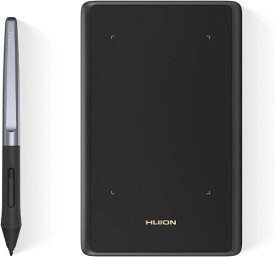 HUION ペンタブレット H420X PC必要なし スマホで使える可能 傾き検知機能 充電不要ペン8192レベル筆圧感度 ペンタブ