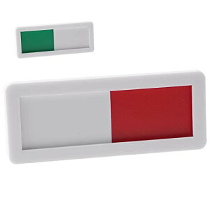 (BROWN PARKER) サインプレート 無地 使用中 プレート (4x10cm)