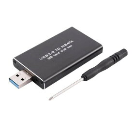 Dovhmoh MSATA から USB USB 3.0 から MSATA SSD エンクロージャ USB3.0 から MSATA ケース ハードディスク アダプタ M2 SSD 外付け HDD ボックス HDD ケース