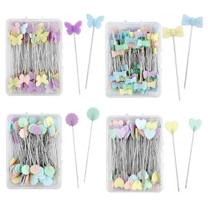 YUHENGCT 200PCS ܂j ҂j a m jhjR Ds P[Xt DIYp |pi F D DXeb`ʒujŒi4ނ̃fUCAe50j