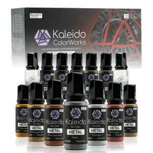 Gaahleri Kaleido Metal 12�F�Z�b�g ? �����A�N���� ���^���b�N�G�A�u���V�h���L�b�g �J�[���f���A�K���_���A�K���v���A���J�p ? ��ߍς݁A������A�������A�V���i�[���N���[�i�[�t��