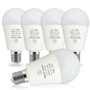 (5Zbg) HXWY 6W E17 LED d E17 Ή 60W` ȃGl Px Lz 700LM 100V PSEF؍ς LED E17d ƒƖ⏤ƏƖ F 5300K