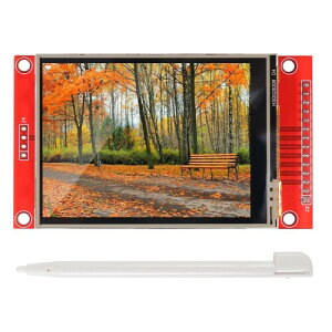 DIANN 2.8" ILI9341 SPI TFT LCD Display Touch Panel 320x240 TFT LCD Touch Screen Shield 5V/3.3V STM32 Display Module SPI Serial with Touch Pen