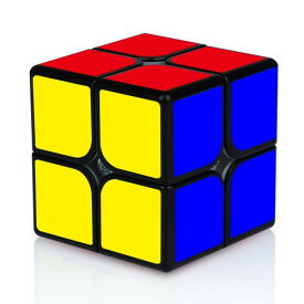 公式版 マジックキューブ 競技用キューブ 魔方 プロ向け 回転スムーズ 安定感 知育玩具 Magic Cube ステッカー版 (2x2x2)