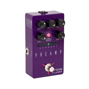 FLAMMA FS06 fW^ vAv y_  Lrlbg V~[V 7 f ۑ\ vZbg XbgtDigital Preamp Pedal