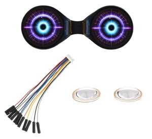 WayPonDEV WaveShare 0.7 C`_uACEh LCD W[ 160×160 𑜓x SPI C^[tF[X 65K F IPS pl GC9D01 hCo[ ESP32/Arduino/Pico Ή