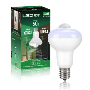 lLEDd E17 60` F 6W 610lm `d _E ÃZT[t ԊOZT[ Yh~ Ή L  1