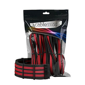 CableMod Pro ModMesh Sleeved Cable Extension Kit (Black + Red)