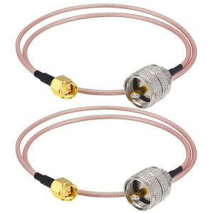 BOOBRIE 50CM SMA - M^ ϊP[u SMAIX - MIXϊ RG316 SMAP-MP P[u PL259 CBWI A}`A WLANfoCX @ 2{Zbg