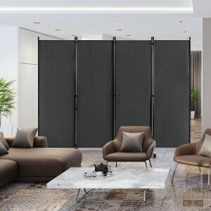 GYMAX p[e[V 4A 220cm Ԏd؂ LX^[t z^Cv  ItBX NjbN  ډB O[