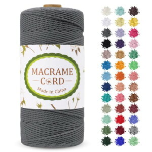 LEREATI }N[v 2mm x 200m }N ȃ[v yarn RbgȎ Ђ߂ R DIY ҂݃[v, Ǌ|, A, ҂ݕ, H|i (O[)