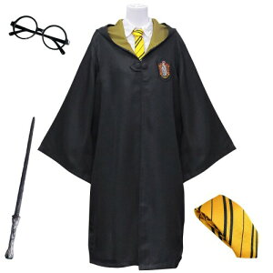 (Sutekus) �n���[�|�b�^�[ ���[�u + �ዾ + �l�N�^�C + ���@�̏� 4�_�t���Z�b�g �R�X�`���[�� �j�����p �w�@��(�n�b�t���p�t(��), XL(176~185CM))