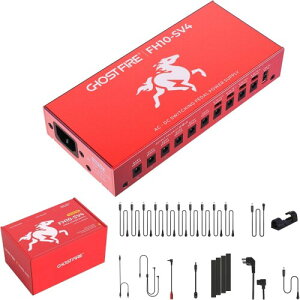 GHOSTFIRE GtFN^[ d 10`l tAC\[ebh p[TvC nCp[ Zی DC 9V/12V/18V\ USB|[gt mCY (FH10-SV4)