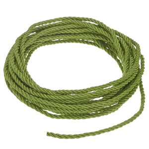 M METERXITY 5���[�h�c�C �X�g���[�v�g���� 3 mm/0.12�C���` �A�[�~�[�� �_�炩���|���G�X�e���c�C �X�g�V���N���[�v�R�[�h3�v���C�����p�R�[�h �M�t�g�o�b�O/DIY�N���t�g/�z�[���f�R���[�V��