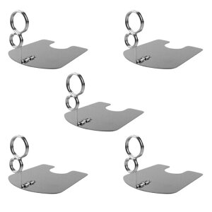 �|�b�v�X�^���h �����O�X�^���h 5�Z�b�g �V���o�[ 5cm �ʐ^���� �v���C�X�J�[�h �X�^���h NYANDELMO ND-0083-R02-SV5cm