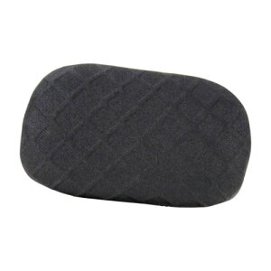 Cuticate デスクチェア枕カバーゲーミングチェアヘッドレスト枕カバー取り外し可能, ブラック