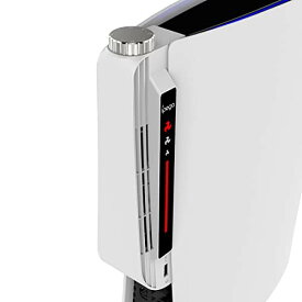2023-新 PS5 冷却ファン PS5外部自動冷却 遠心式クーリングファン3風速調節可能 挿入起動 静音 装着簡単 熱対策 省スペース USBポート PlayStation 5 Ultra HDおよびDigital対応 ホワイト
