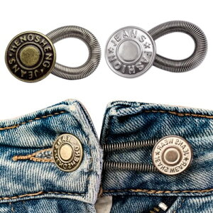 YANGZI �E�G�X�g���� �A�W���X�^�[ 2����i�V���o�[1�{���F1�j ���O���\ �ȒP�Ȏ��t�� �s�v�H��A�Y�{�������{�^�� �L�΂� ���������� �L���� �T�C�Y���� ���݂ɍL������K