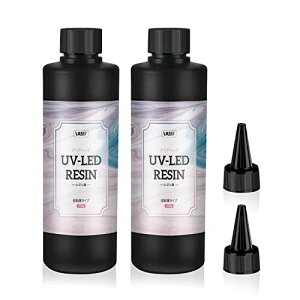 VASIP Wt UVWt W UV/LEDΉ 1t NX^ NA  R[eBO WG[  DIY Ntgp(500g)