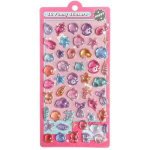 �Ղ�����3D���̃V�[�� �}�����V���[�Y �C���`�[�t �蒠�f�R ������ �f�R���[�V�����X�e�b�J�[ �����L & �L�k (HY-02)