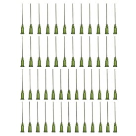 PATIKIL 鈍先ディスペンシングニードル1.5" 100個入り14G工業用液体ディスペンサーニードル ルアーロック付き 液体インク 接着剤 接着剤 補充に使用