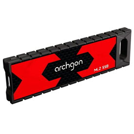 Archgon 960GB 外付けSSD USB3.1 Gen2対応 ポータブルSSD 転送速度最大500MB/S -550MB/S Type-A, Type-C ケーブル両方付属されています (960GB, G702K)
